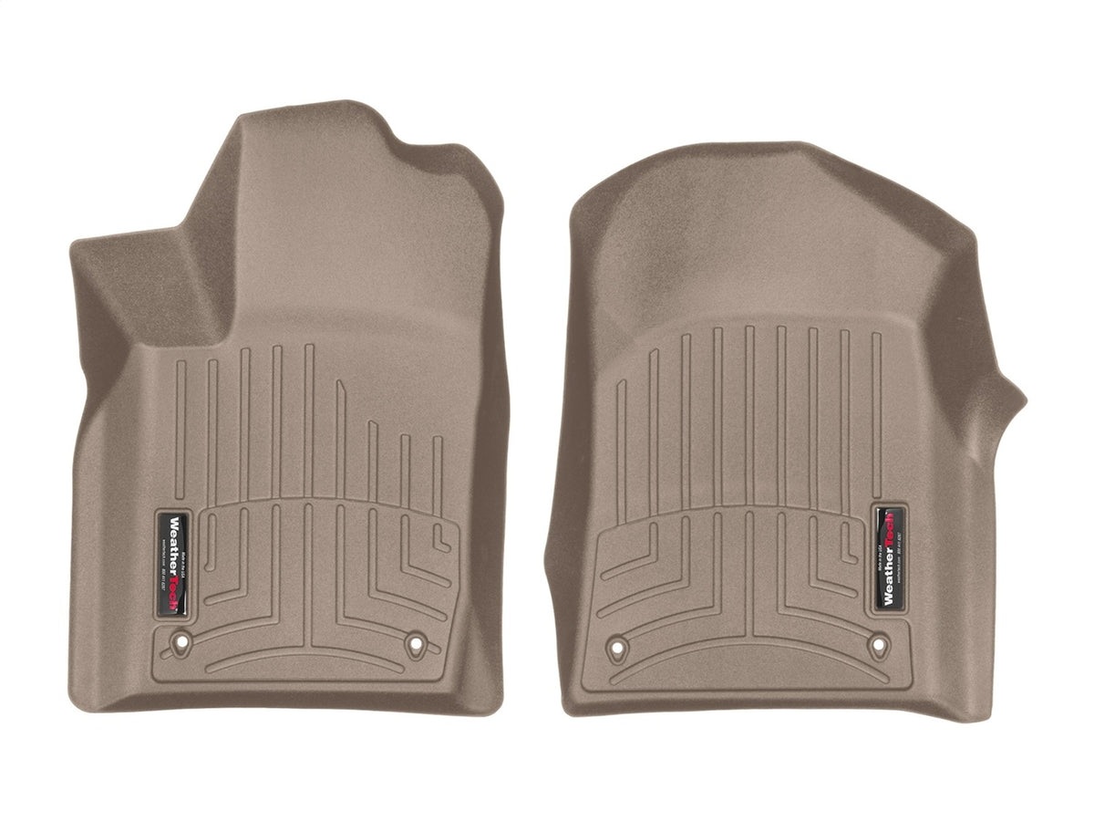 Weathertech - FloorLiner™ DigitalFit® Tan Front, Rear & Third Row Set 15 Dodge Durango - 458751-45324-2-3