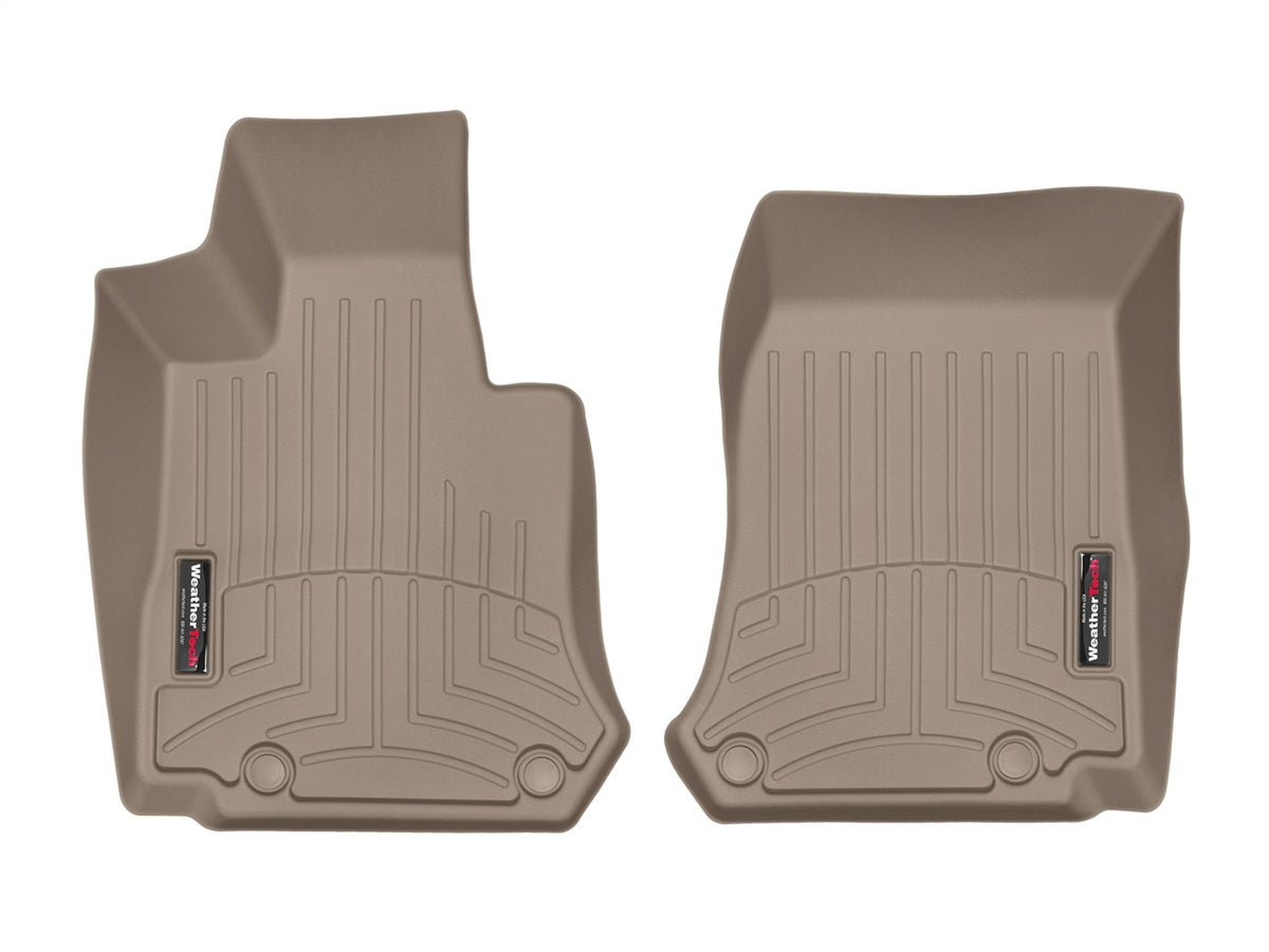 Weathertech - FloorLiner™ DigitalFit® Tan Front & Rear Set 16-22 Mercedes Benz GLC / 18-21 Mercedes Benz GLC63-AMG - 458