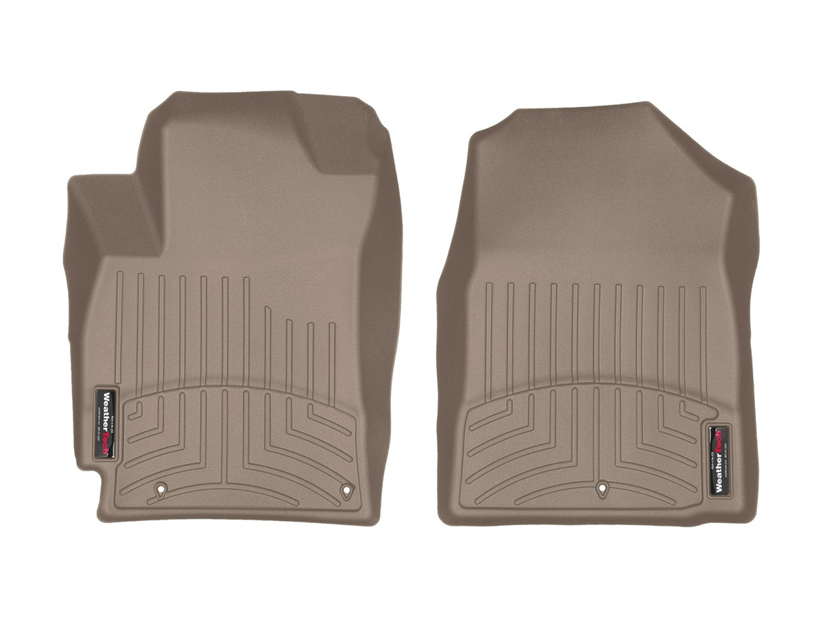 Weathertech - FloorLiner™ DigitalFit® Tan Front & Rear Set 17-20 Hyundai Elantra - 45925-1-2