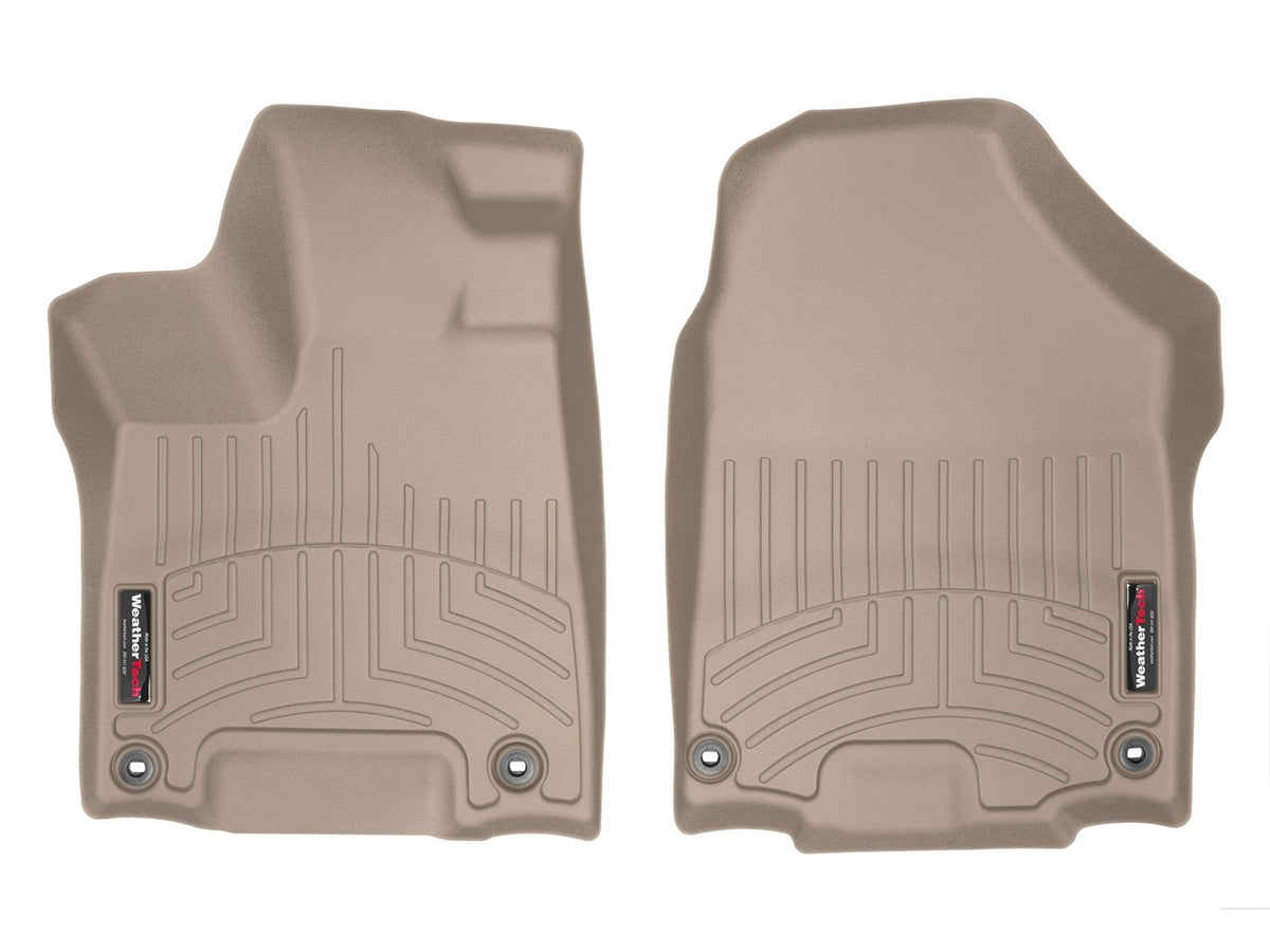 Weathertech - FloorLiner™ DigitalFit® Tan Front & Rear Set 17-25 Honda Ridgeline - 45971-1-2-3