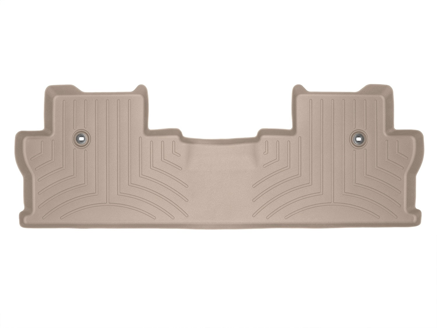 Weathertech - FloorLiner™ DigitalFit® - Tan Rear 17-25 Honda Ridgeline - 459712