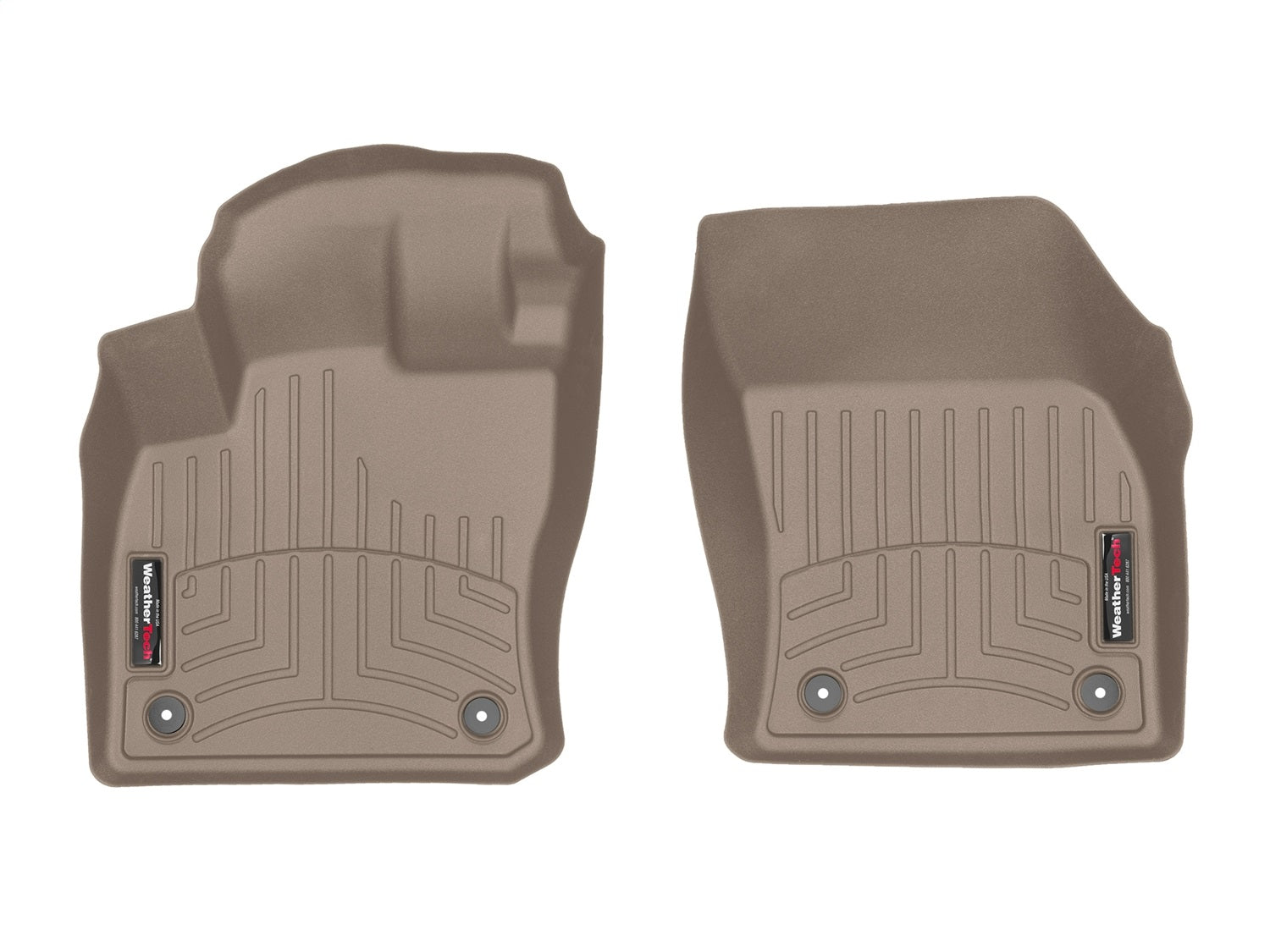 Weathertech - FloorLiner™ DigitalFit® - Tan Front 18-19 Volkswagen Tiguan - 459891