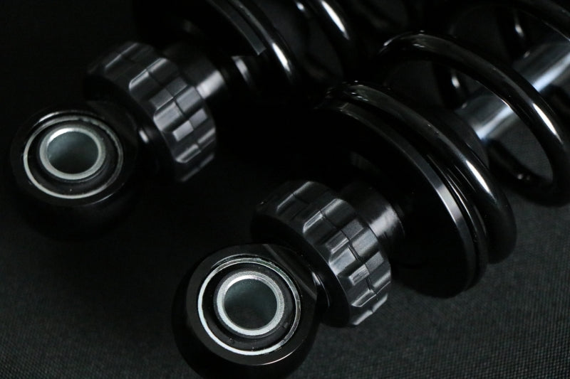 Ohlins 14-26 Harley FL Touring STX 36 Twin Blackline 12in Blk Reservoir Shocks - Standard Springs - HD 050