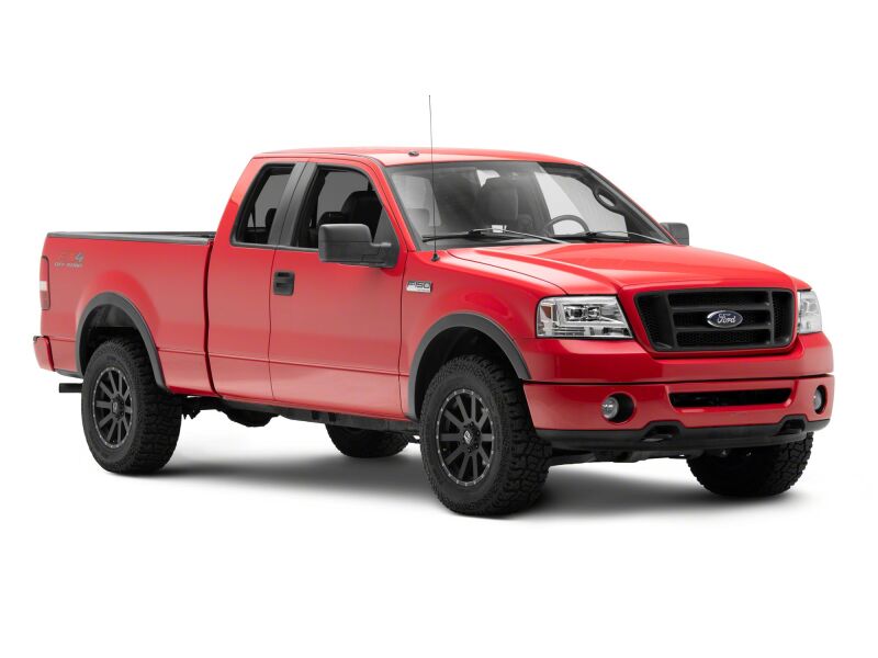 Raxiom 04-08 Ford F-150 Axial Series Projector Headlights- Chrome Housing- Clear Lens - T569353 - side view