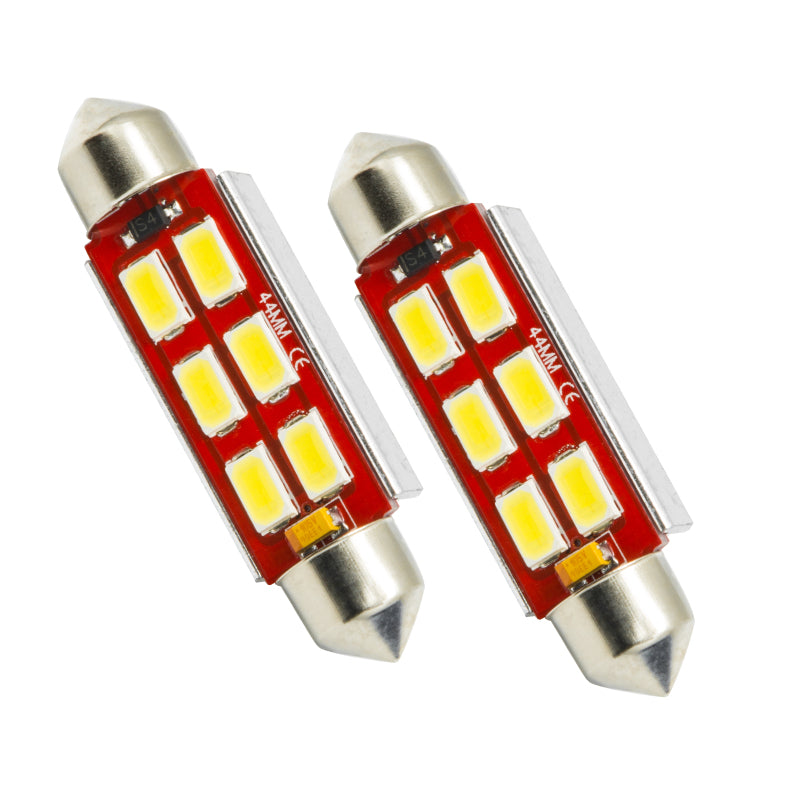 Oracle 44MM 6 LED 3-Chip Festoon Bulbs (Pair) - Cool White SEE WARRANTY - 5207-001