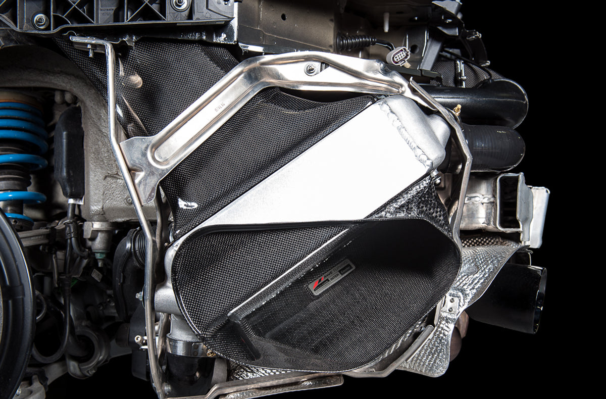AWE Tuning Porsche 991 (991.2) Turbo/Turbo S Performance Intercooler Kit - 4510-11050