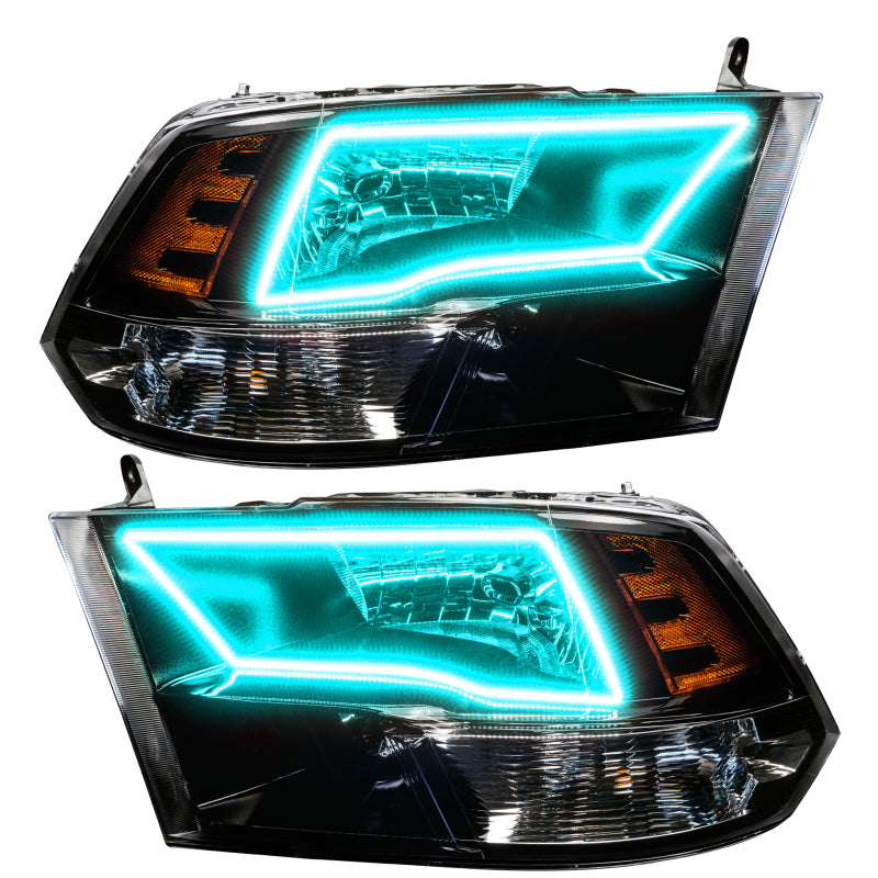 Oracle Lighting 09-18 Ram 1500 Sport Pre-Assembled w/Switchback Halo Headlights SEE WARRANTY - 8906-504