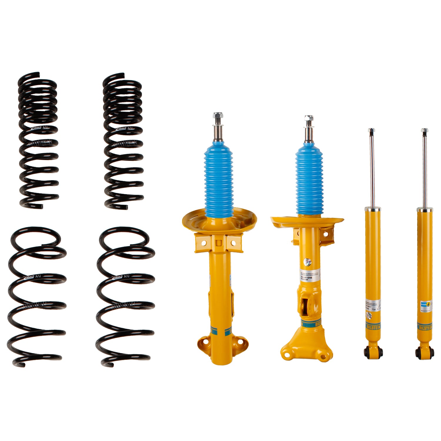 Bilstein B12 2008 Mercedes-Benz C300 Base Front and Rear Suspension Kit - 46-180766