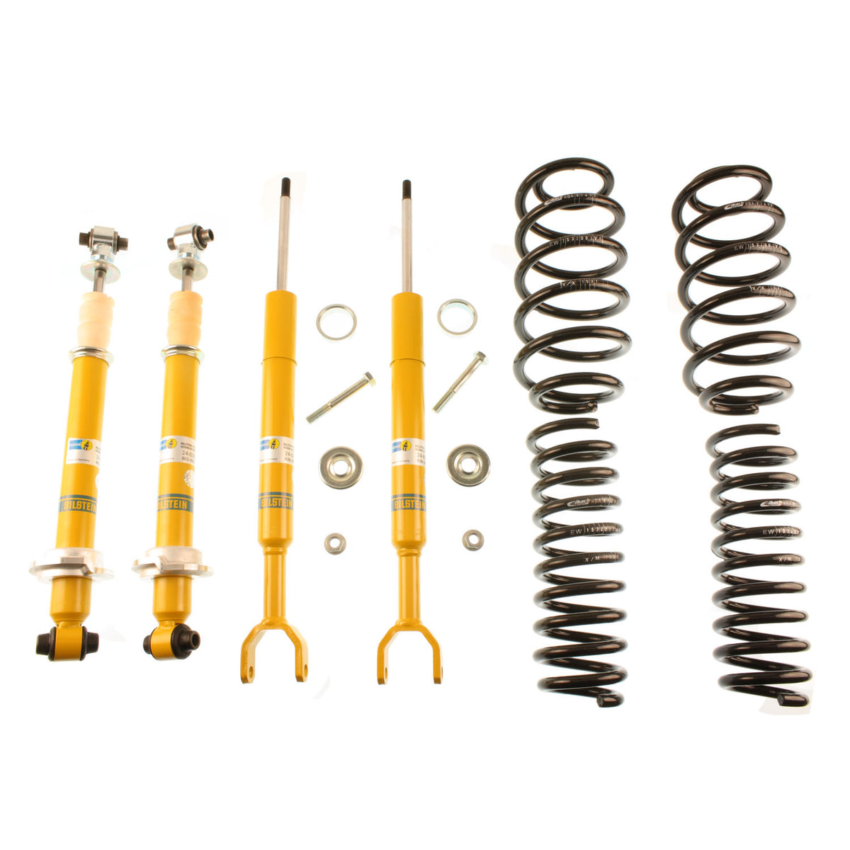 Bilstein B12 1997 Audi A4 Quattro Base Front and Rear Complete Suspension Kit - 46-183224