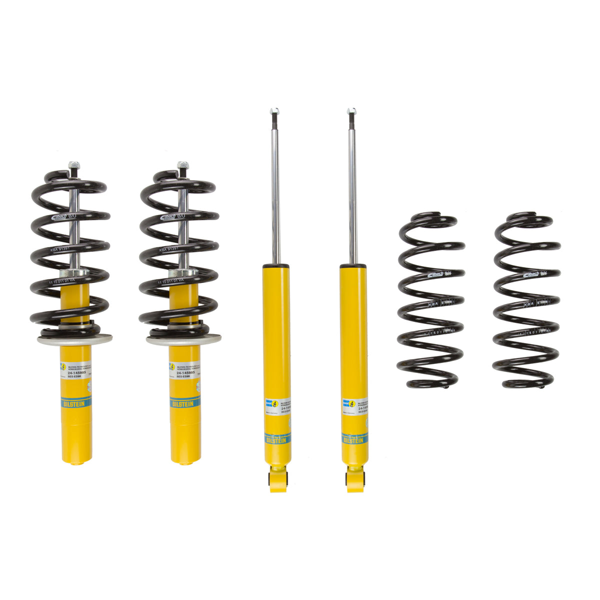 Bilstein B12 2009 Audi A4 Base Front and Rear Suspension Kit - 46-183323