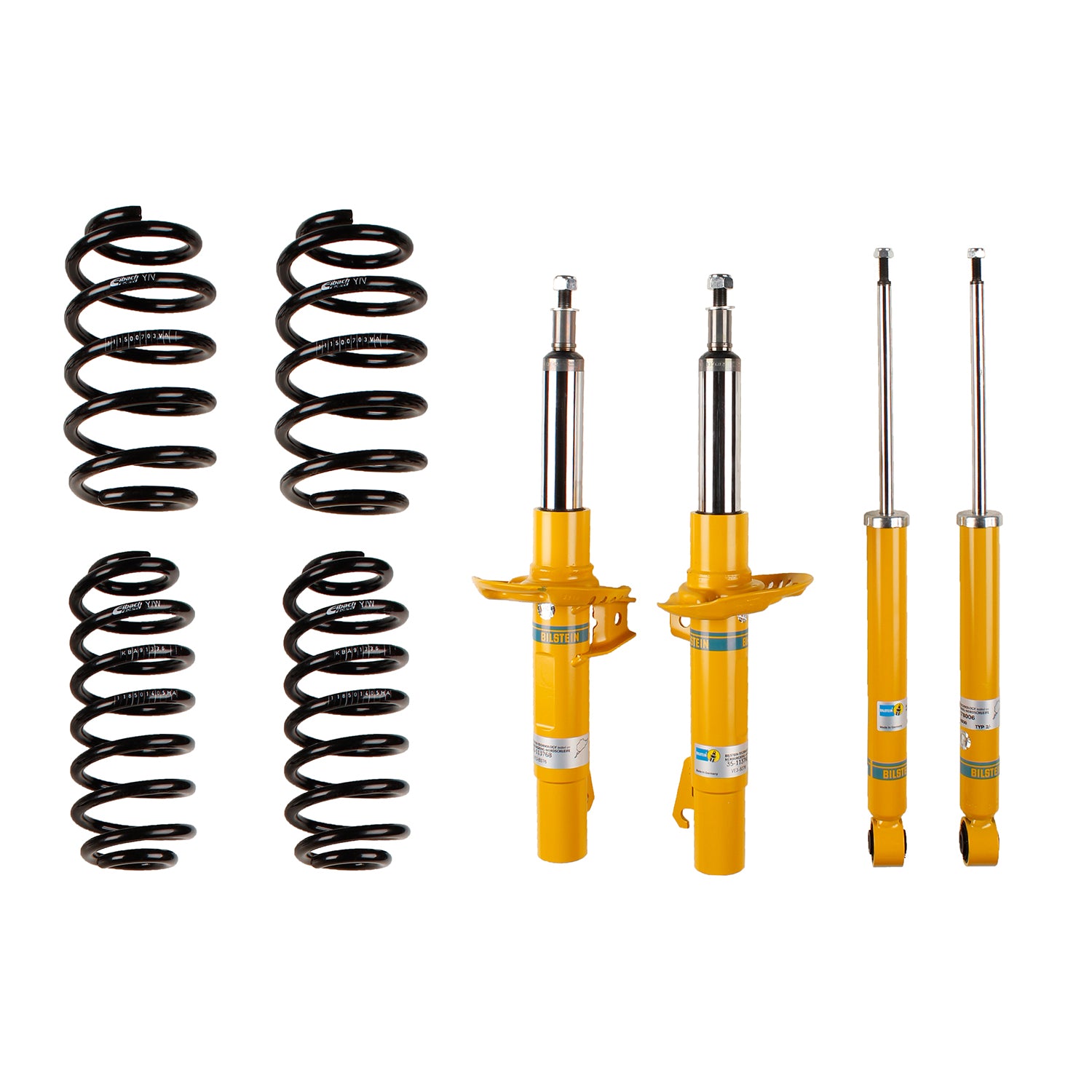 Bilstein B12 2006 Volkswagen Rabbit 2.5 Front and Rear Suspension Kit - 46-184153