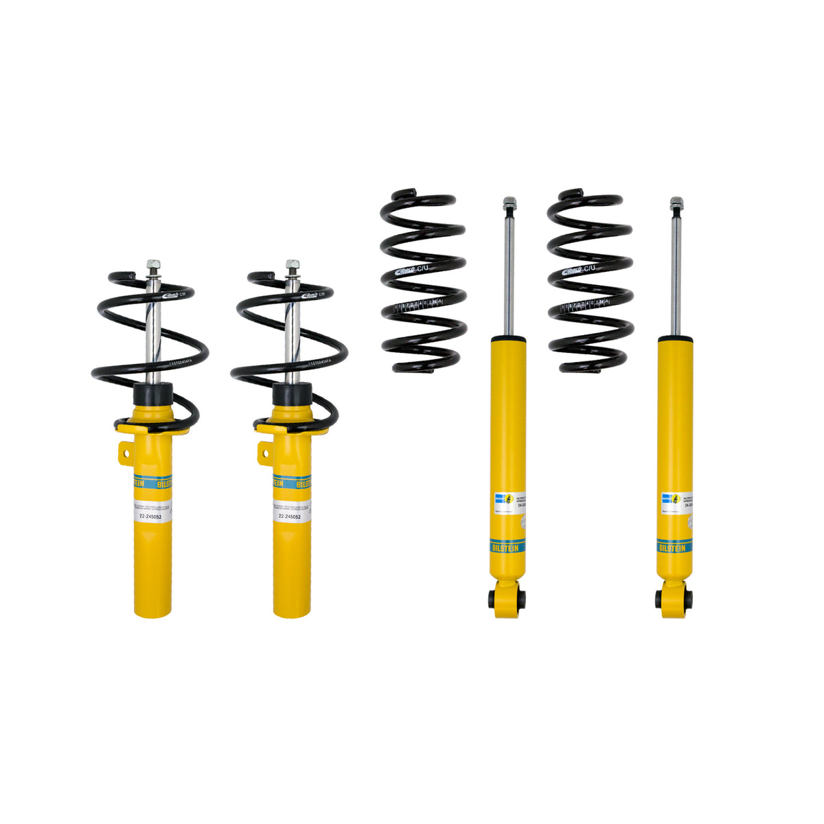 Bilstein B12 15-17 Mini Cooper John Cooper Works 2.0L Front and Rear Front and Rear Suspension Kit - 46-265029