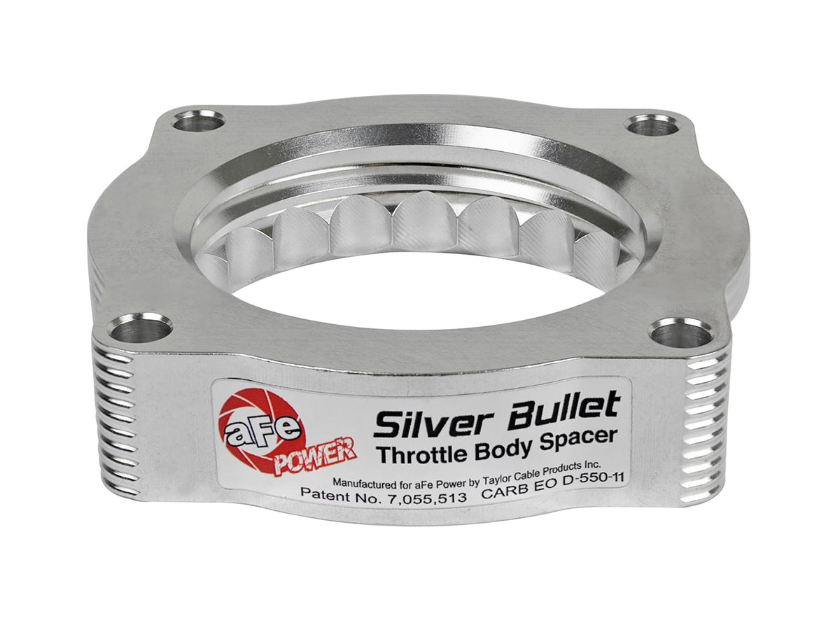 aFe Silver Bullet Throttle Body Spacer N62 Only BMW (E53) 04-09 5series (E60) 04-09 6series (E63/64) - 46-31001