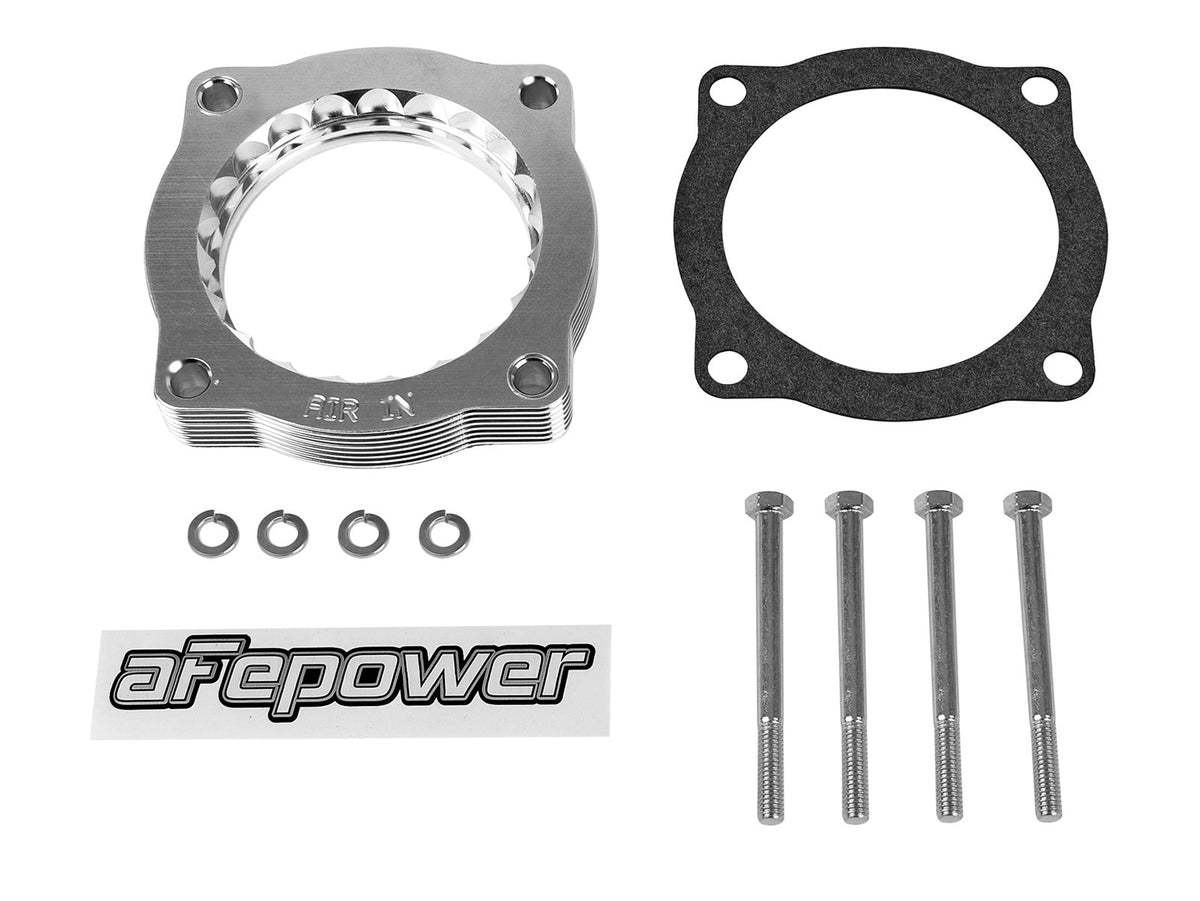 aFe Silver Bullet Throttle Body Spacers TBS BMW 335i (N54) 07-11 135i/535i 08-10 L6-3.0L (tt) - 46-31002