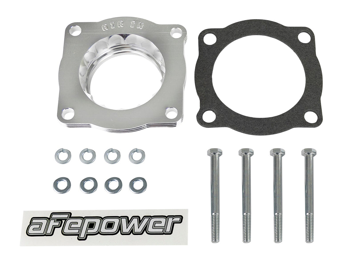 aFe Silver Bullet Throttle Body Spacers TBS BMW 325i (E46) 01-06 L6-2.5L - 46-31008