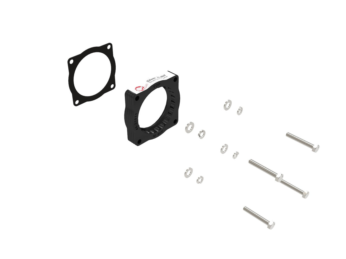 aFe Silver Bullet Throttle Body Spacer 07-13 BMW 328i (E90/E91/E92/E93) L6-3.0L N52 - 46-31011