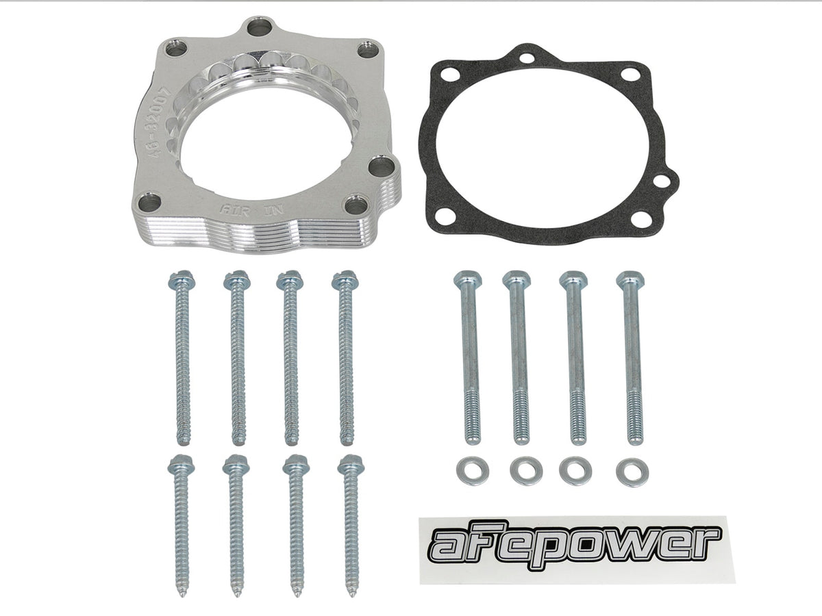 aFe Silver Bullet Throttle Body Spacers TBS Dodge Challenger SRT8 11-12 V8-6.4L - 46-32007