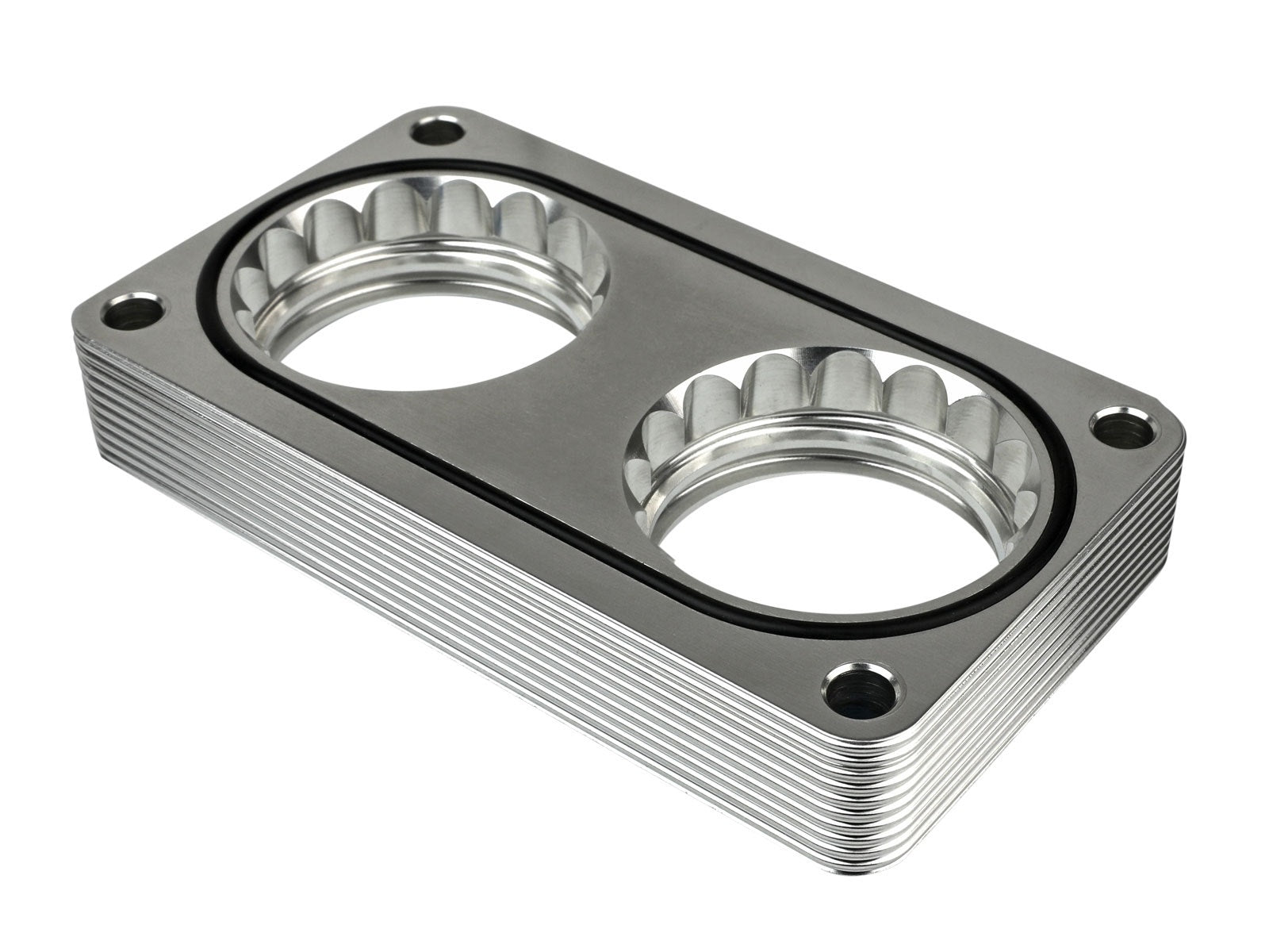 aFe Silver Bullet Throttle Body Spacer Kit Ford Trucks 05-10 V10-6.8L - 46-33023