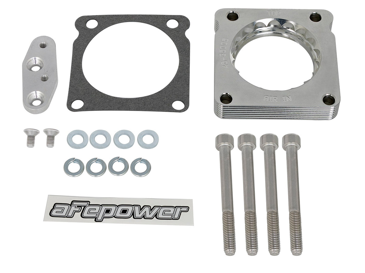 aFe 01-16 Nissan Patrol (Y61) L6-4.8L Silver Bullet Throttle Body Spacer - 46-36006