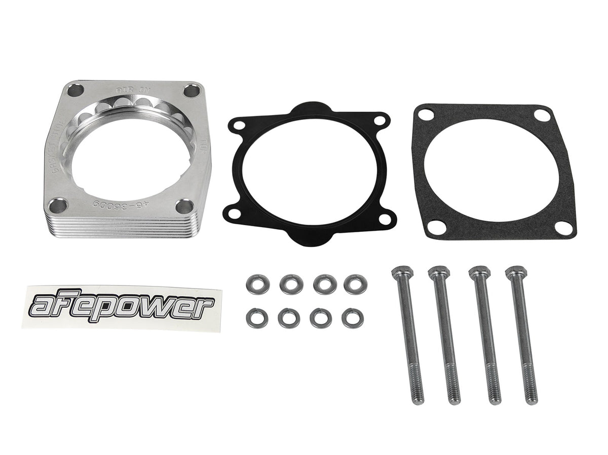 aFe Silver Bullet Throttle Body Spacer TBS 17-19 Nissan Patrol (Y61) I6-4.8L - 46-36009