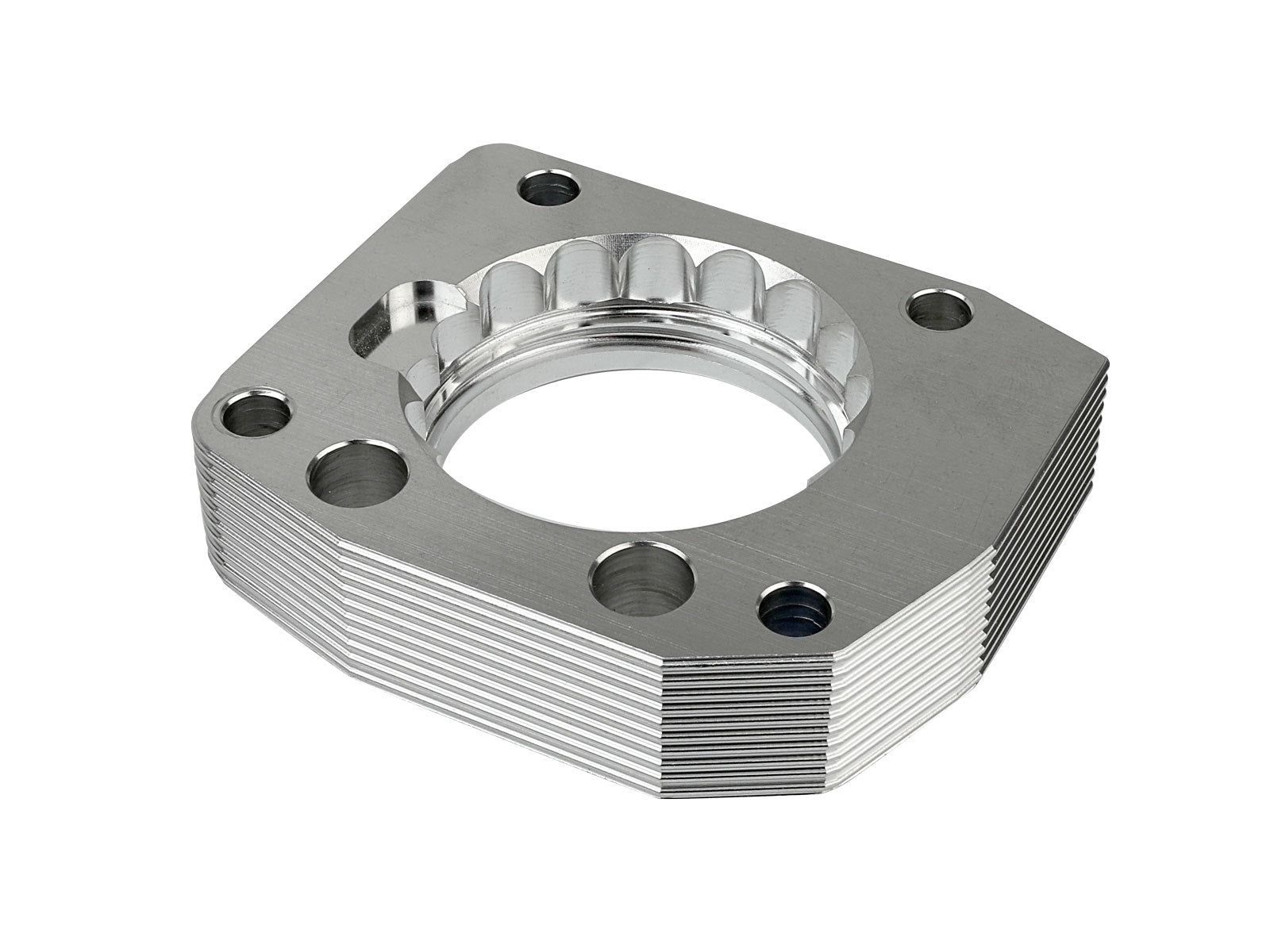 aFe 00-03 Honda S2000 L4 2.0L Silver Bullet Throttle Body Spacer - Silver - 46-37005