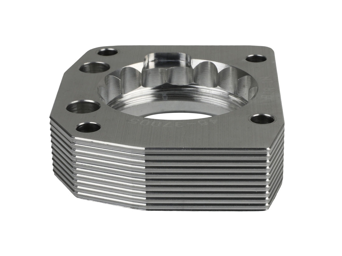 aFe 00-03 Honda S2000 L4 2.0L Silver Bullet Throttle Body Spacer - Silver - 46-37005