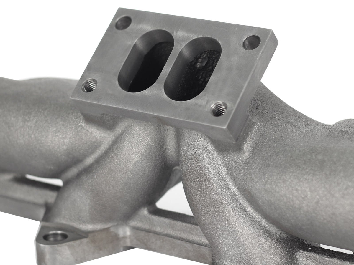 aFe Power BladeRunner Ported Ductile Iron Exhaust Manifold 94-98 Dodge Diesel Trucks L6-5.9L (td) - 46-40044-1