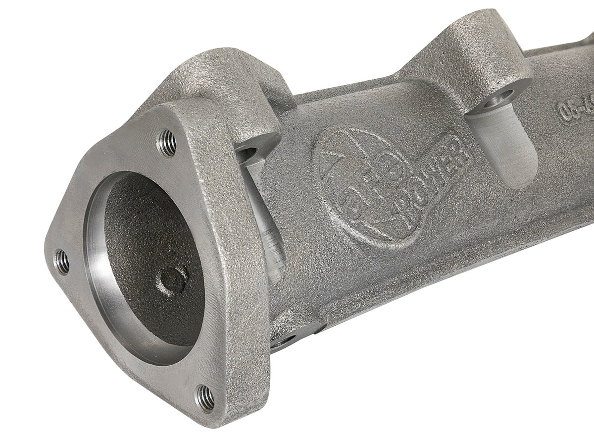 aFe BladeRunner Ported Ductile Iron Exhaust Manifold 08-10 Ford Diesel Trucks V8 6.4L (td) - 46-40124