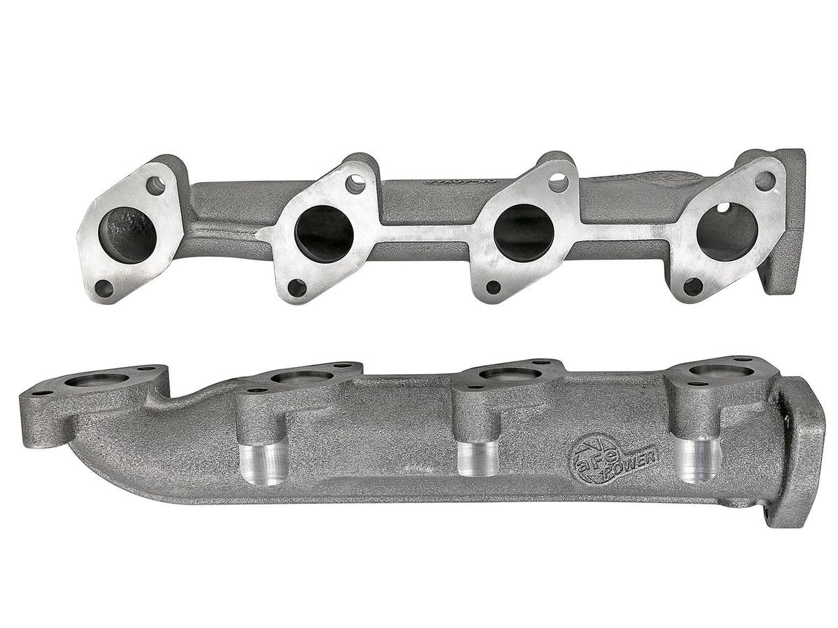 aFe BladeRunner Ported Ductile Iron Exhaust Manifold 08-10 Ford Diesel Trucks V8 6.4L (td) - 46-40124