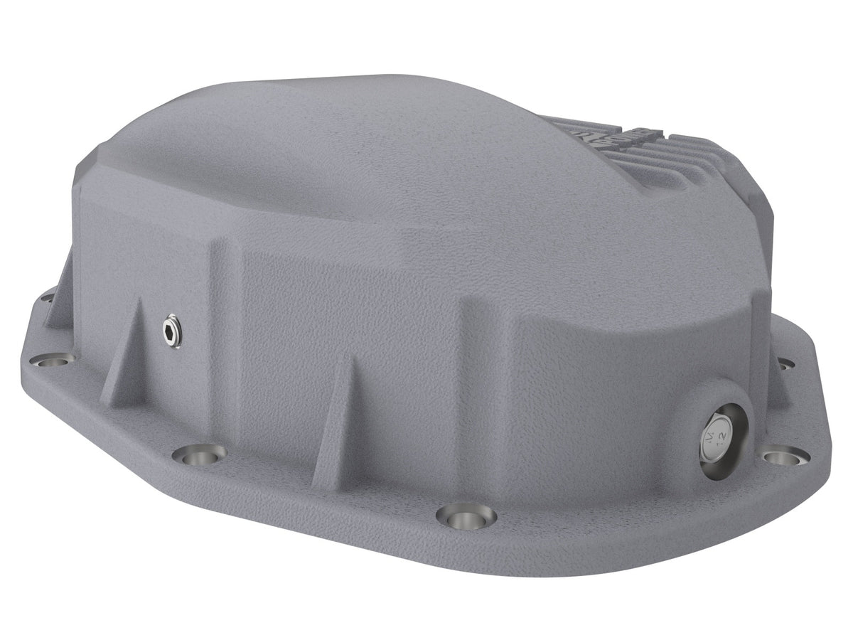 afe Rear Differential Cover (Raw; Street Series); Dodge Diesel Trucks 94-02 L6-5.9L (td) - 46-70030