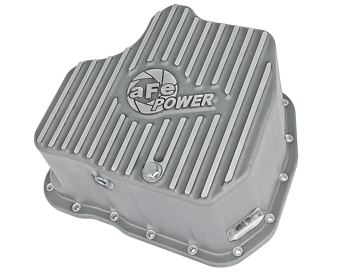 aFe Street Series Deep Engine Oil Pan 01-10 GM Duramax V8-6.6L (td) - 46-70330