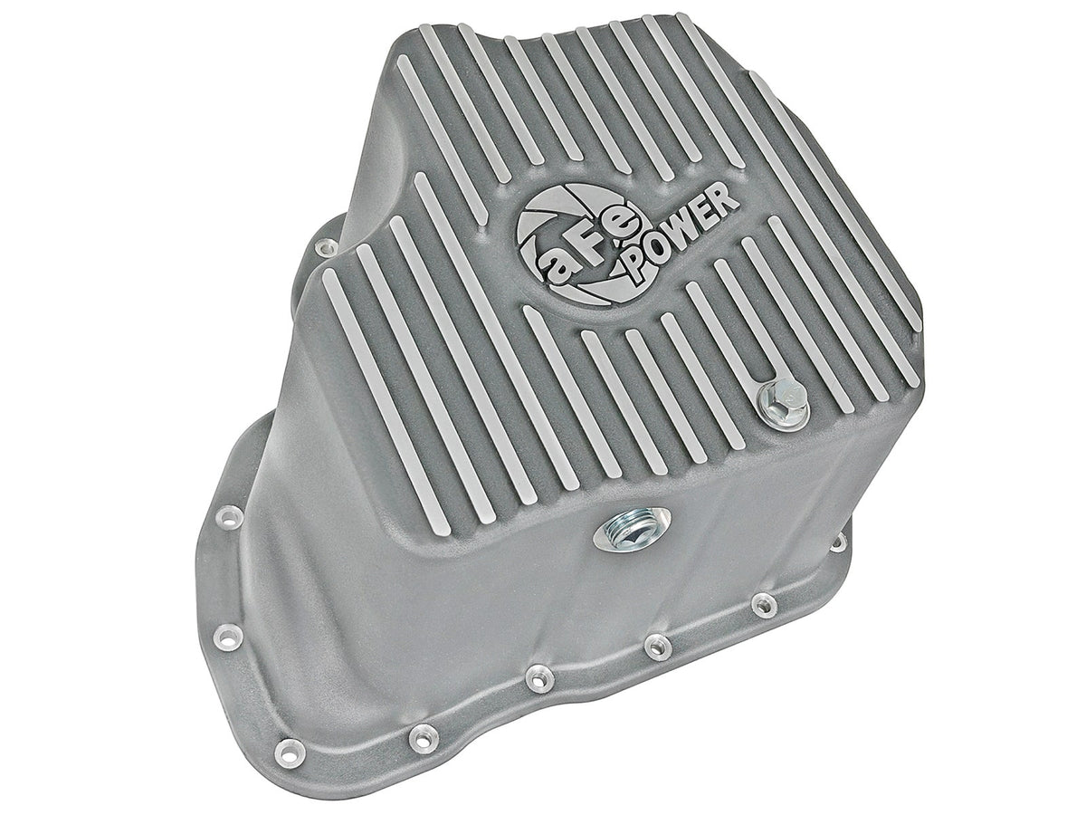 aFe Street Series Deep Engine Oil Pan 01-10 GM Duramax V8-6.6L (td) - 46-70330