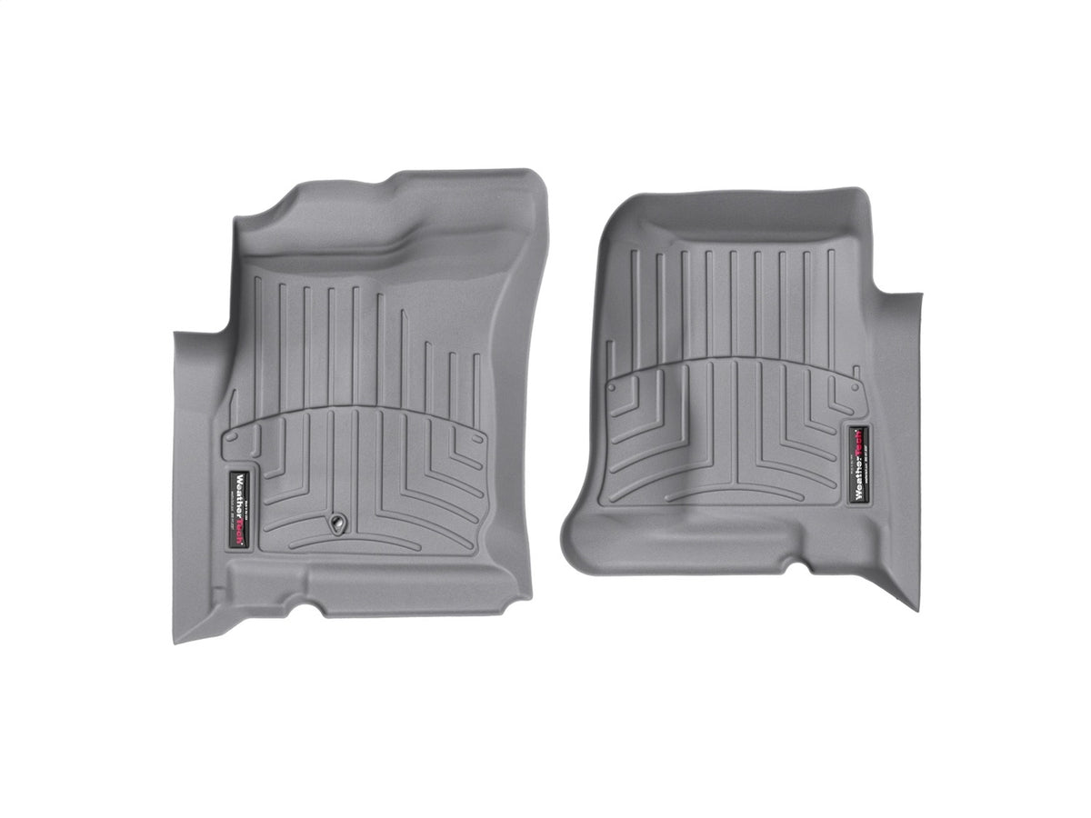 Weathertech - FloorLiner™ DigitalFit® Gray Front & Rear Set 05-10 Dodge Dakota / 06-09 Mitsubishi Raider / 11 Ram Dakota