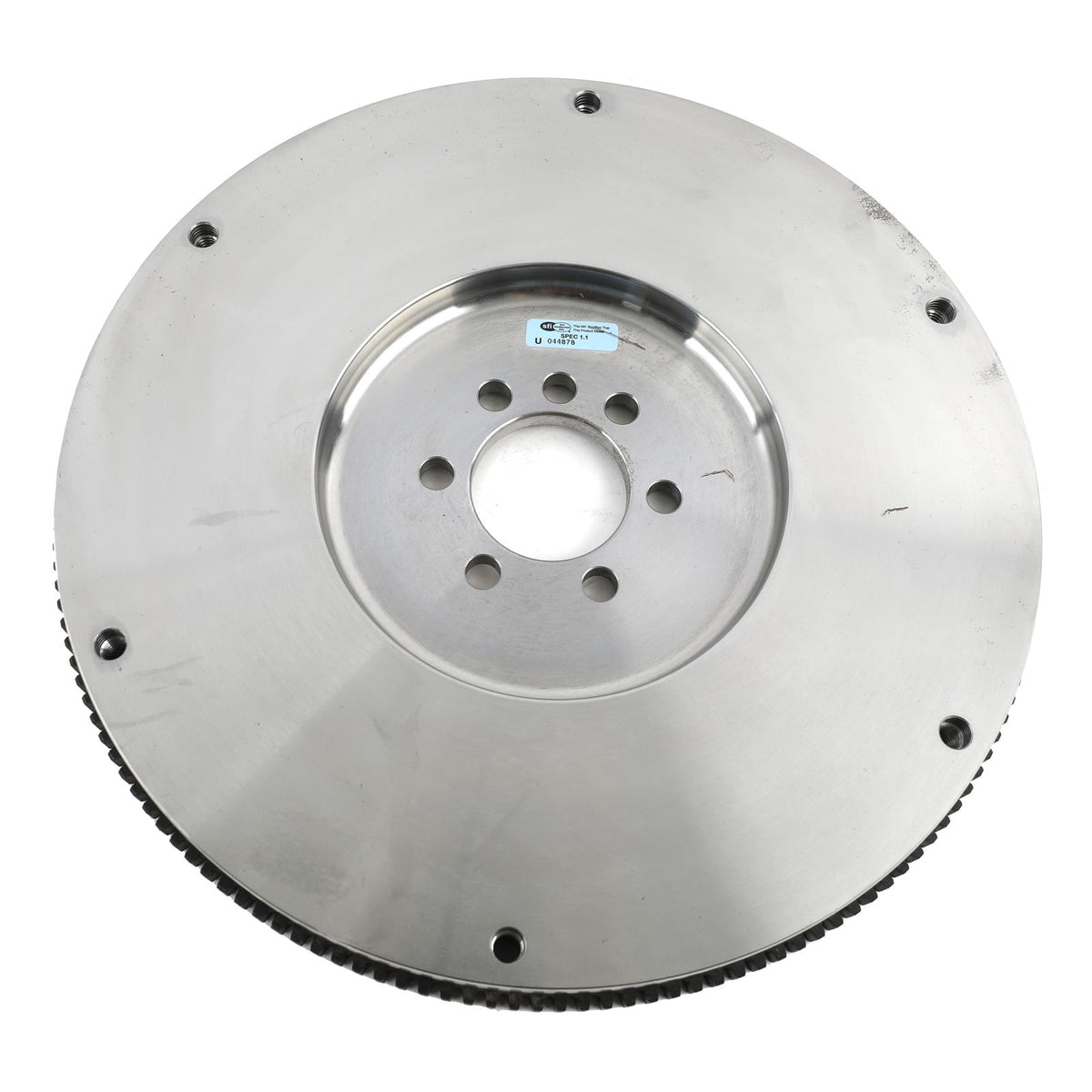 McLeod Steel Flywheel 86-99 GM SBC 1 Piece Rear Main Seal Chevy 168 Tooth Internal Balance - 460265