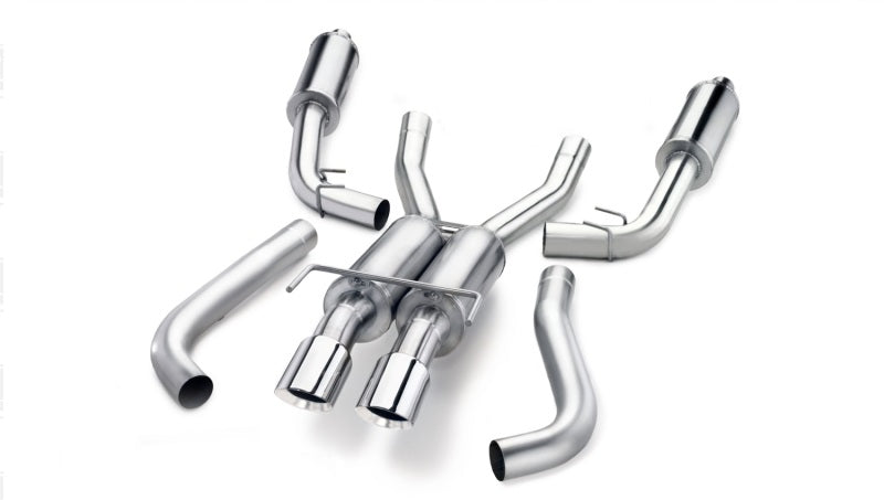 Corsa 1996-2002 Dodge Viper GTS 8.0L V10 Polished Sport Cat-Back Exhaust w/ 2.5in Inlet - 14122