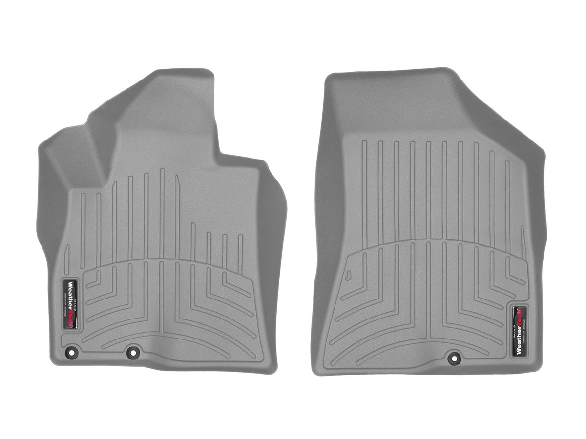 Weathertech - FloorLiner™ DigitalFit® Gray Front & Rear Set 09 Hyundai Santa-Fe - 4610761-460962