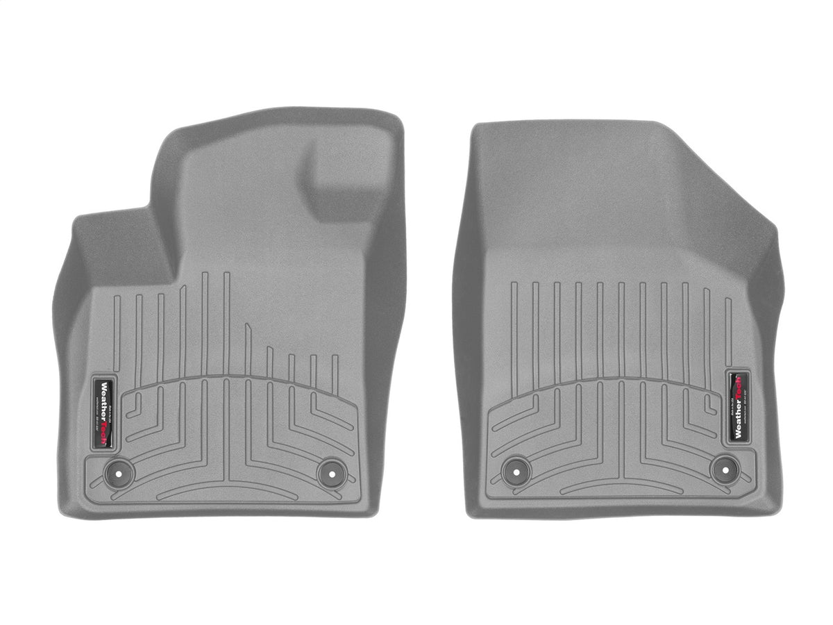 Weathertech - FloorLiner™ DigitalFit® Gray Front & Rear Set 18-24 Volkswagen Atlas - 461084-1-2