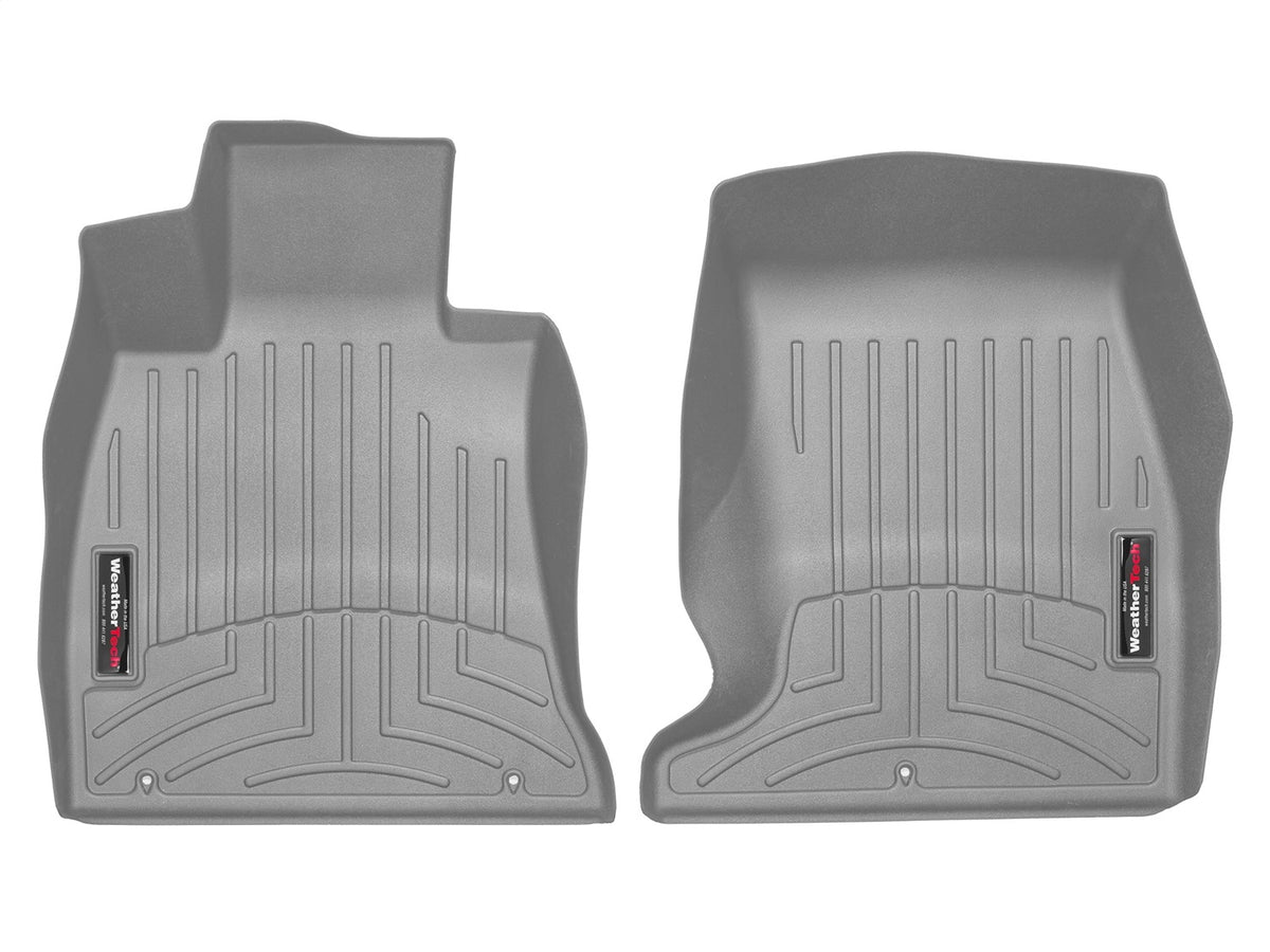 Weathertech - FloorLiner™ DigitalFit® Gray Front & Rear Set 18-23 Kia Stinger - 461238-1-2