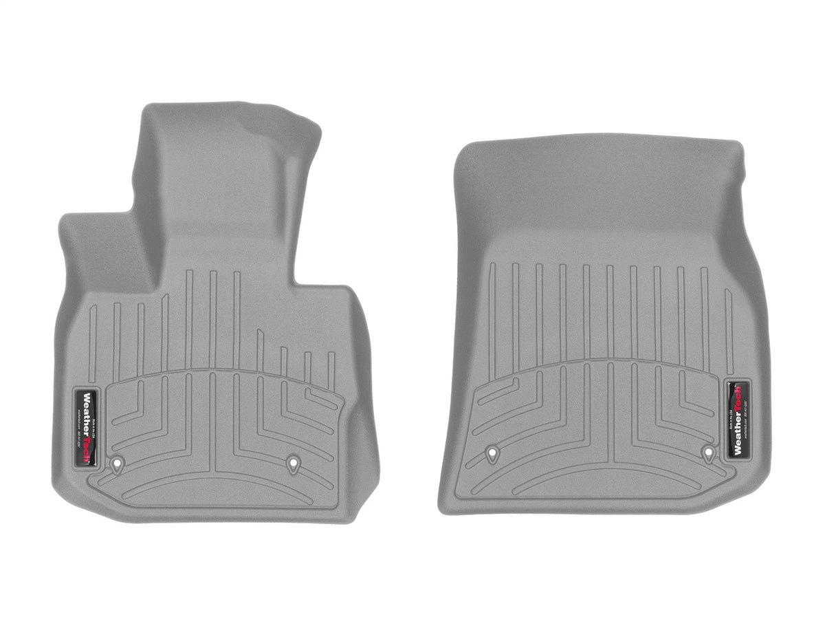 Weathertech - FloorLiner™ DigitalFit® Gray Front & Rear Set 18-24 BMW X3 / 19-25 BMW X4 - 461273-1-2