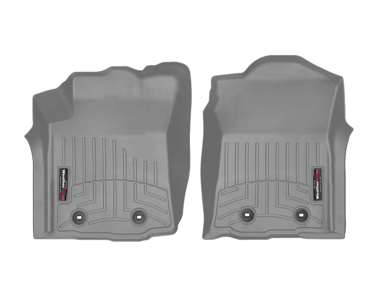 Weathertech - FloorLiner™ DigitalFit® Gray Front & Rear Set 18-23 Toyota Tacoma - 4613011-460215