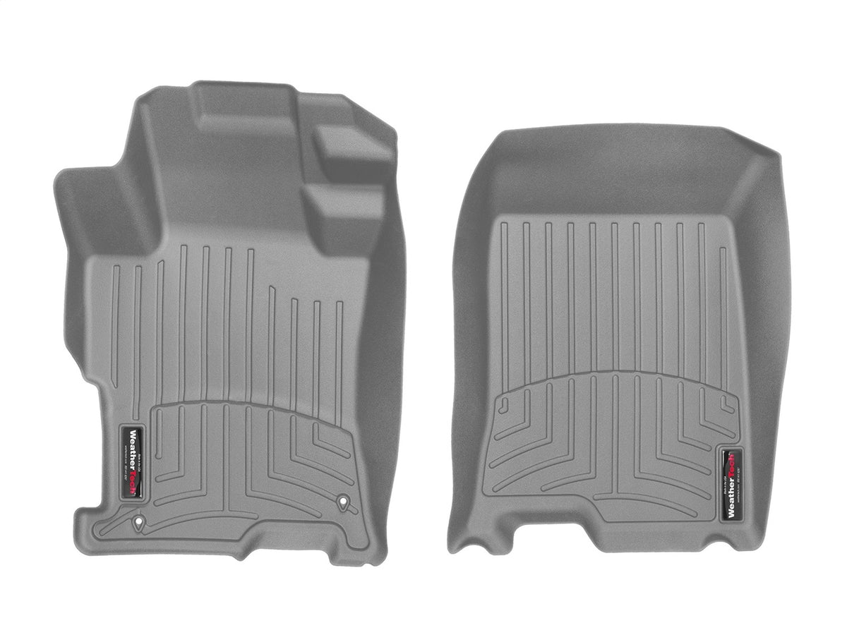 Weathertech - FloorLiner™ DigitalFit® - Gray Front 08-12 Honda Accord - 461481