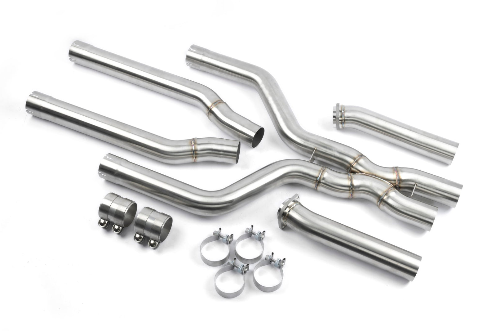 Dinan - High Flow X-Pipe Exhaust - 2024-2026 LCI BMW X5M/X6M - D660-0103