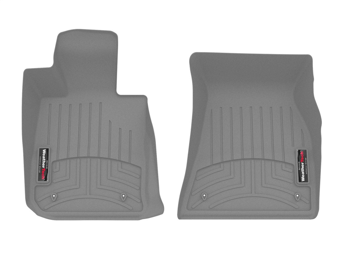 Weathertech - FloorLiner™ DigitalFit® Gray Front & Rear Set 21-26 BMW 4-Series / 21-26 BMW M4 - 461673-1-2