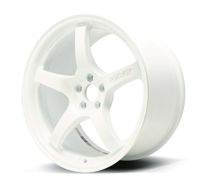Gram Lights 57CR 18x10.5 +22 5-114.3 Ceramic Pearl Wheel - WGCRAC22ECPP by Gram Lights