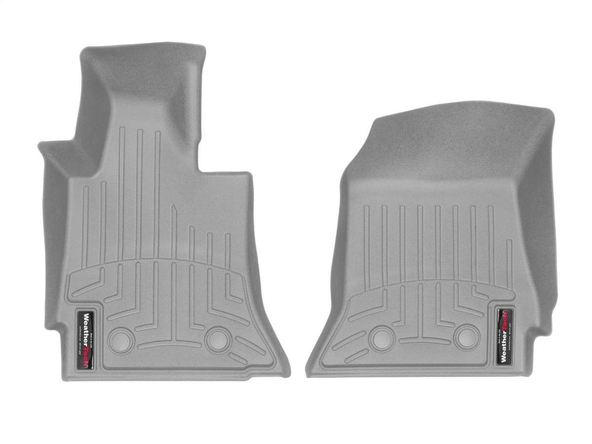 Weathertech - FloorLiner™ DigitalFit® - Gray Front 14-19 Chevrolet Corvette - 465891