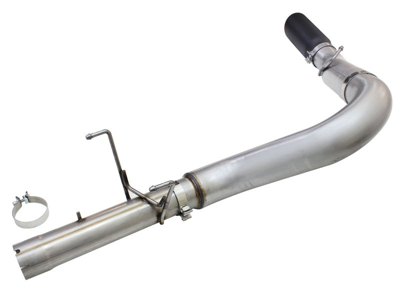 aFe MACHForce XP Exhaust Large Bore 5in DPF-Back SS 13-15 Dodge Trucks L6-6.7L (td) *Black Tip - 49-42051-1B