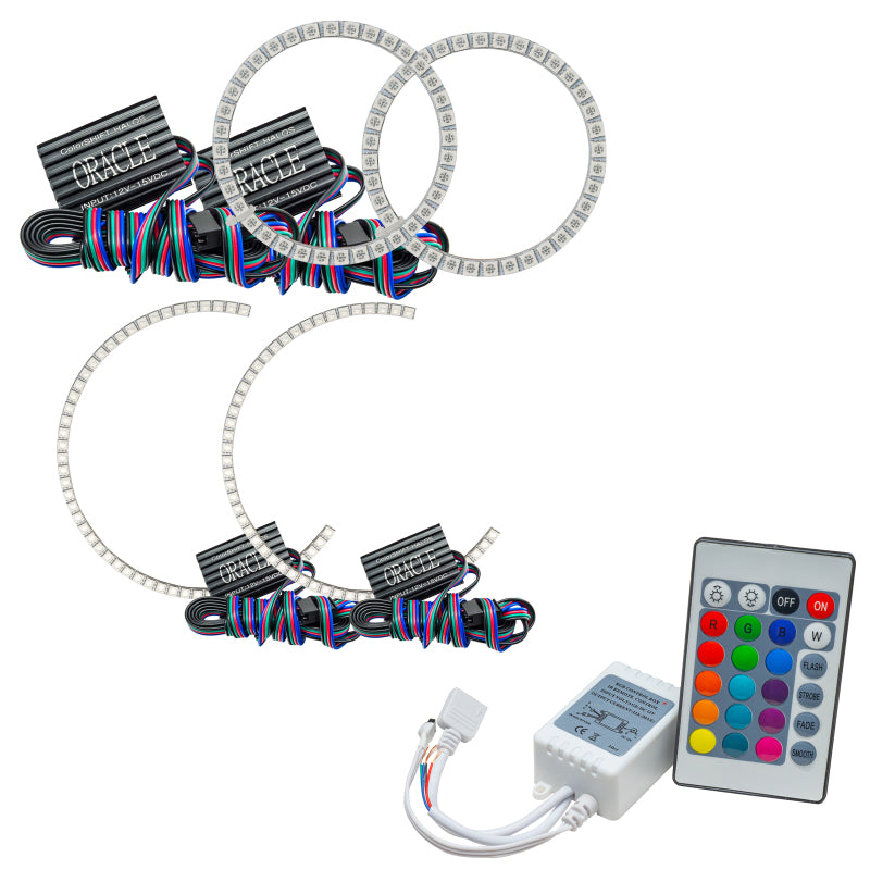 Oracle Infiniti G37 Coupe 08-10 Halo Kit - ColorSHIFT w/ Simple Controller SEE WARRANTY - 2322-504