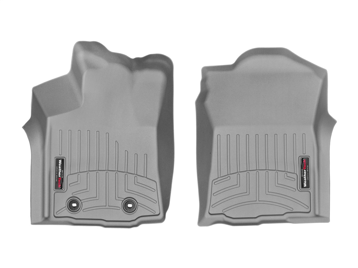 Weathertech - FloorLiner™ DigitalFit® - Gray Front 16-17 Toyota Tacoma - 468671