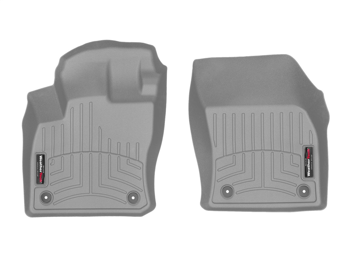 Weathertech - FloorLiner™ DigitalFit® Gray Front & Rear Set 18-19 Volkswagen Tiguan - 46989-1-3