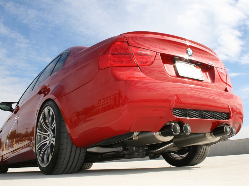 aFe MACHForce XP Exhaust Cat-Back 2.5in Dia Carbon Fiber Tips SS-304 08-13 BMW M3 (E90) V8 4.0L - 49-36311-C